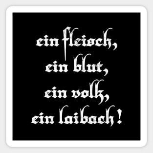 Laibach Fan Design Sticker